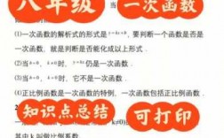 关于一次函数的科技知识（关于一次函数的知识点）