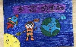 宇宙科技知识绘本李娟（宇宙科技绘画作品）