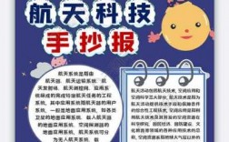 航天科技知识小报模板内容图片（航天科技小报图画）