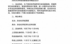 大学生科技知识竞赛策划书（大学生科技节比赛项目）