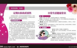 妇女科技知识手抄报简单（关于妇科手抄报模板）