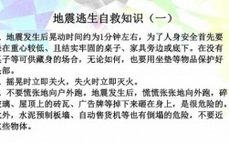 普及当代地震科技知识点（有关地震科普知识的小文章）