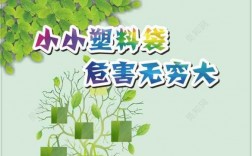 塑料袋环保科技知识大赛（塑料袋环保主题海报）