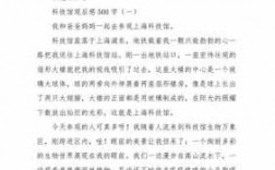 高中科技知识视频观后感（科技视频观后感500字作文）