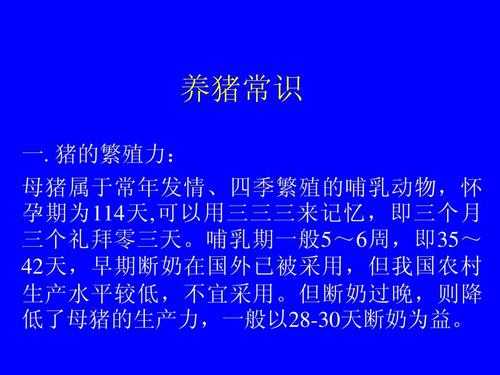 养猪注意事项和科技知识（养猪注意事项和科技知识有哪些）-图1