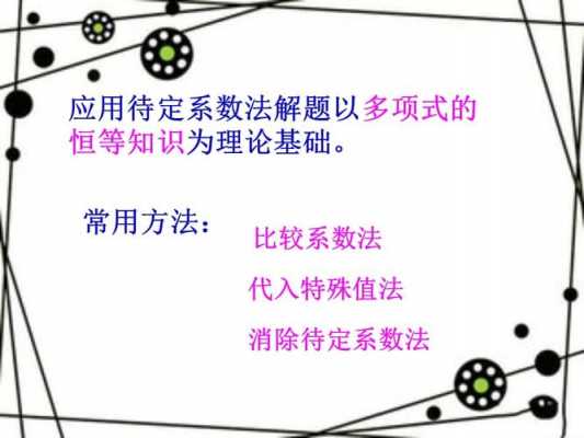 待定系数法的应用科技知识（待定系数法的应用科技知识有哪些）-图1