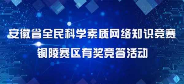 网上科技知识竞赛（科普知识网络竞答有奖线上答题）-图1