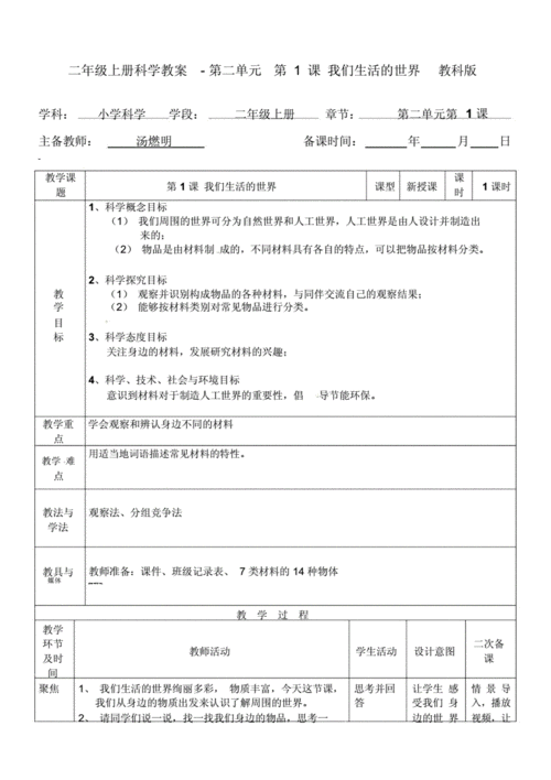 二年级地校科技知识教案（二年级科技活动课教案）-图2