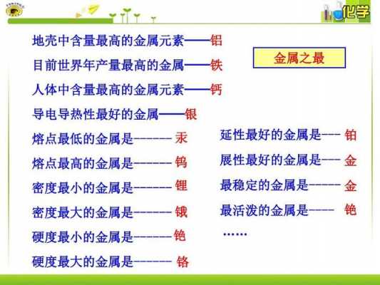 关于金属的新科技知识有哪些（关于金属之最）-图1