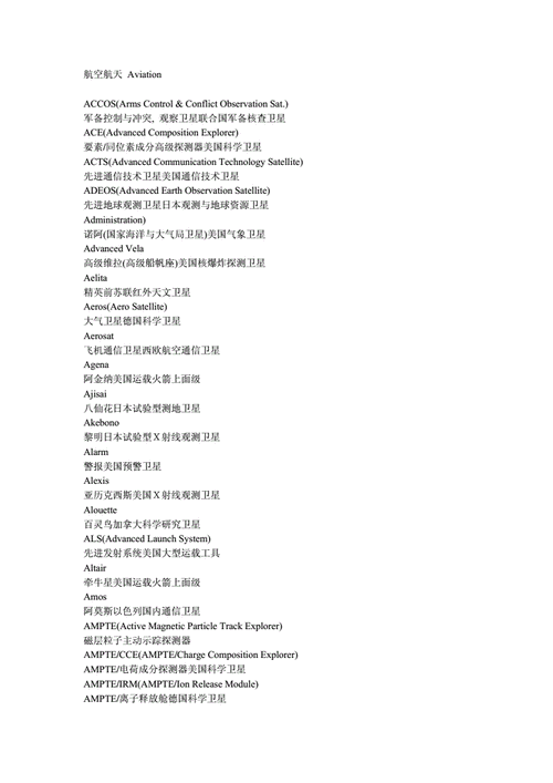 航天科技知识英文翻译是什么（航天科技英语词汇）-图1