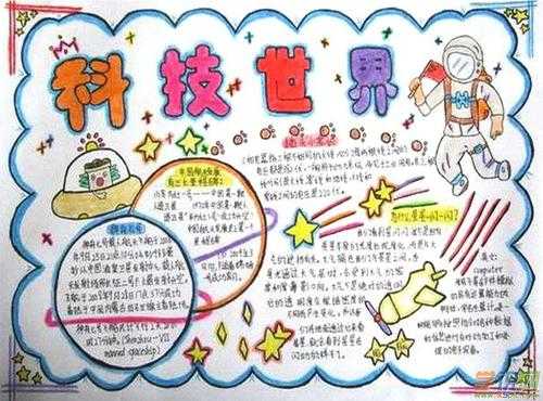 小学生电脑科技知识手抄报（小学生科技节电脑绘画）-图3