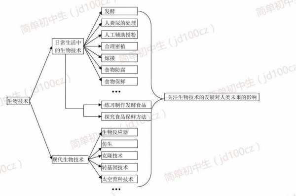 生物现代科技知识点总结（生物现代生物科技专题思维导图）-图3