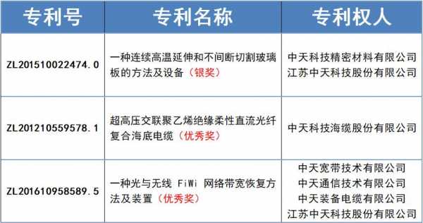 中天科技知识产权奖项（中天科技2020）-图1