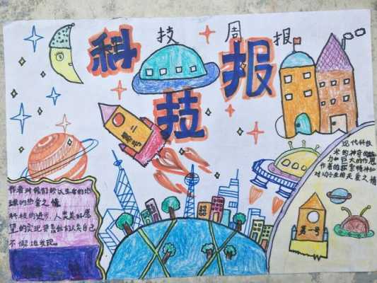 小学生科技知识电脑小报（小学生科技电脑画）-图2