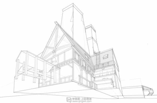 透视建筑物的科技知识（透视建筑物简笔画）-图3