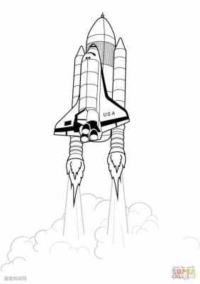 航空科技知识简笔画（航空科技图画）-图1