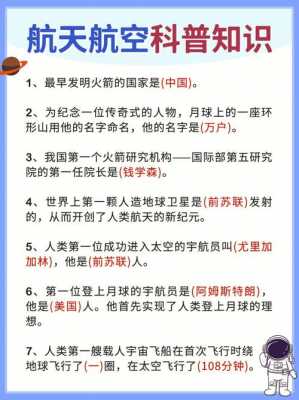 宇航员科技知识（宇航员科普知识资料大全）-图1