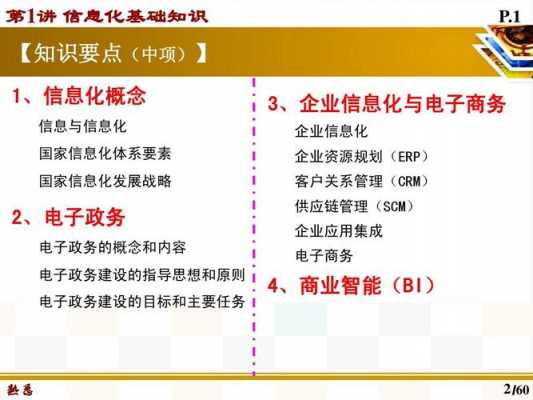 信息化科技知识（信息化相关知识）-图1